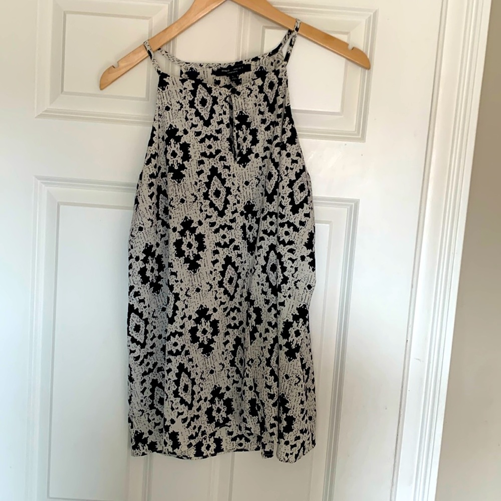 Open back summer blouse